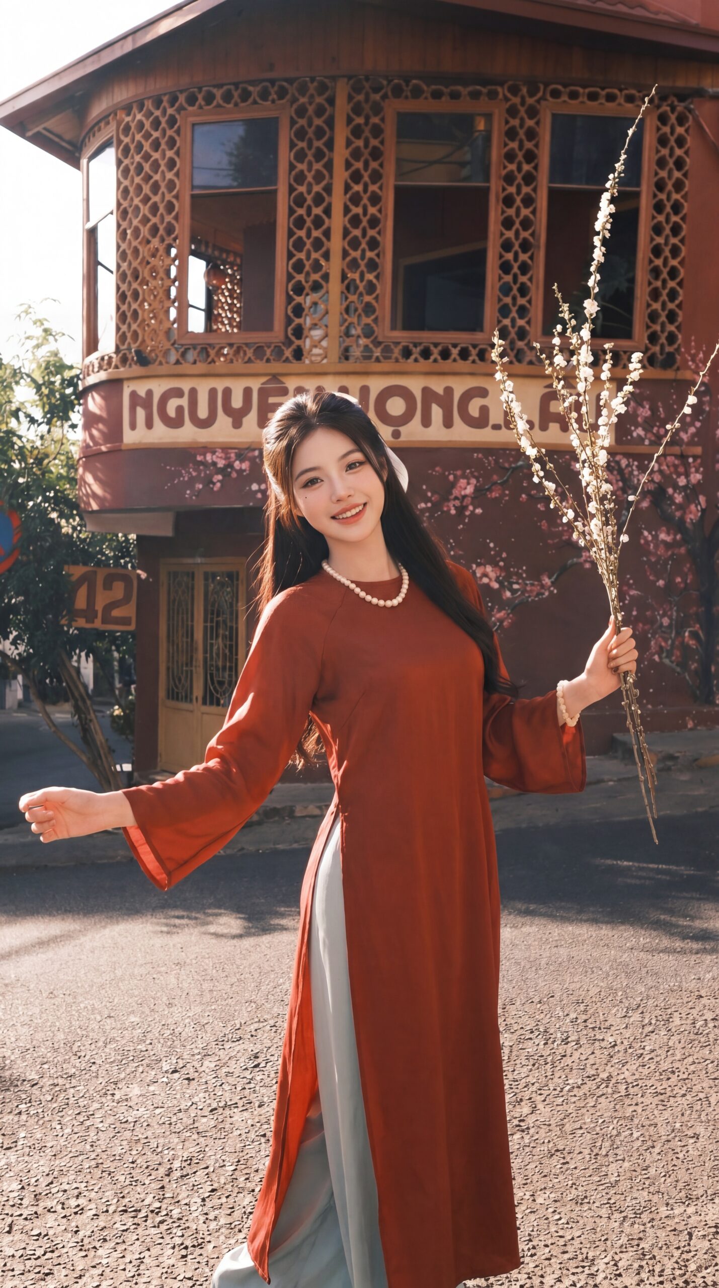 Áo dài truyền thống Le Renée