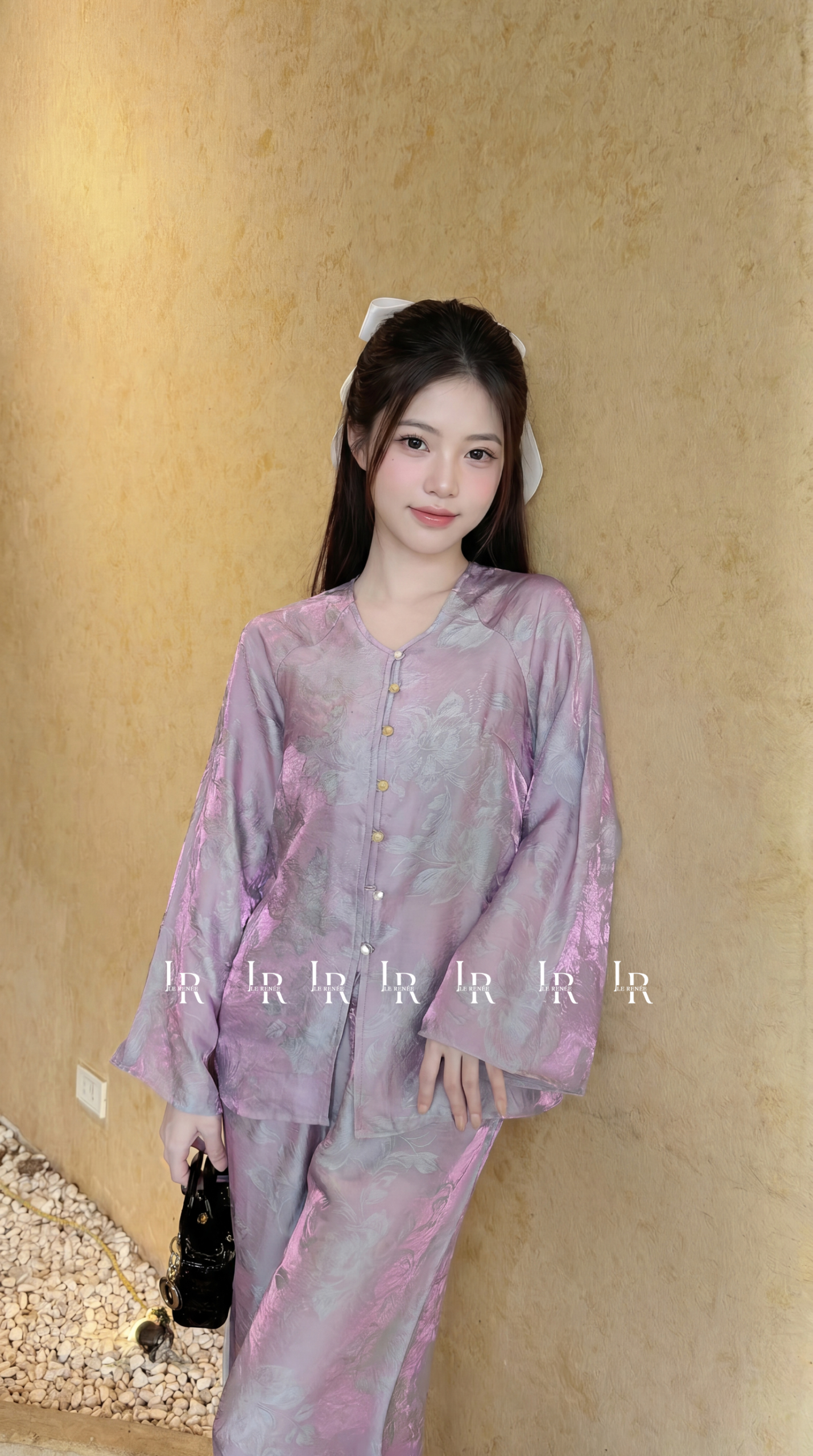 Pháp Phục Gấm Tử Liên Thanh Nhã - Ảnh 4