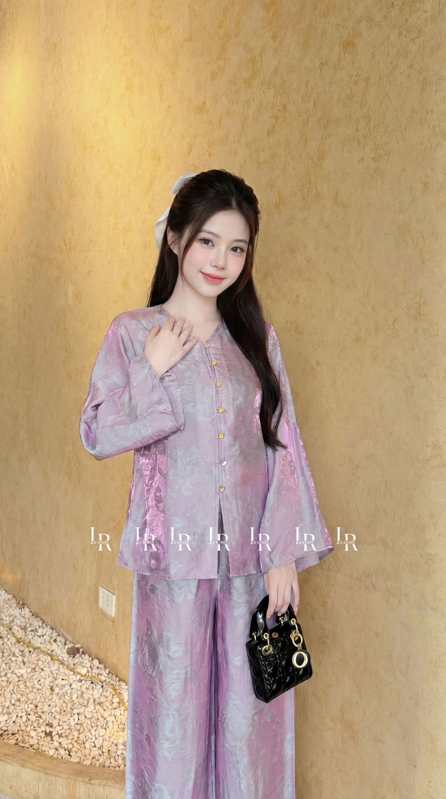 Pháp Phục Gấm Tử Liên Thanh Nhã - Ảnh 3