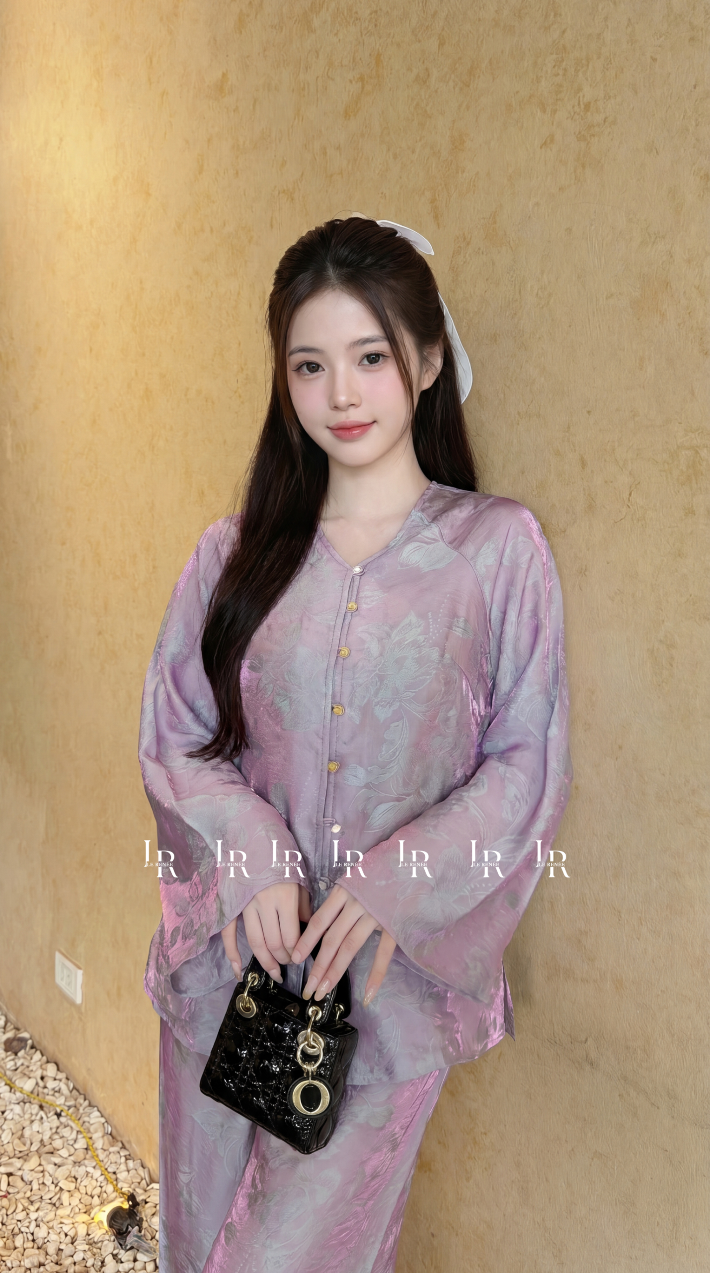 Pháp Phục Gấm Tử Liên Thanh Nhã - Ảnh 2