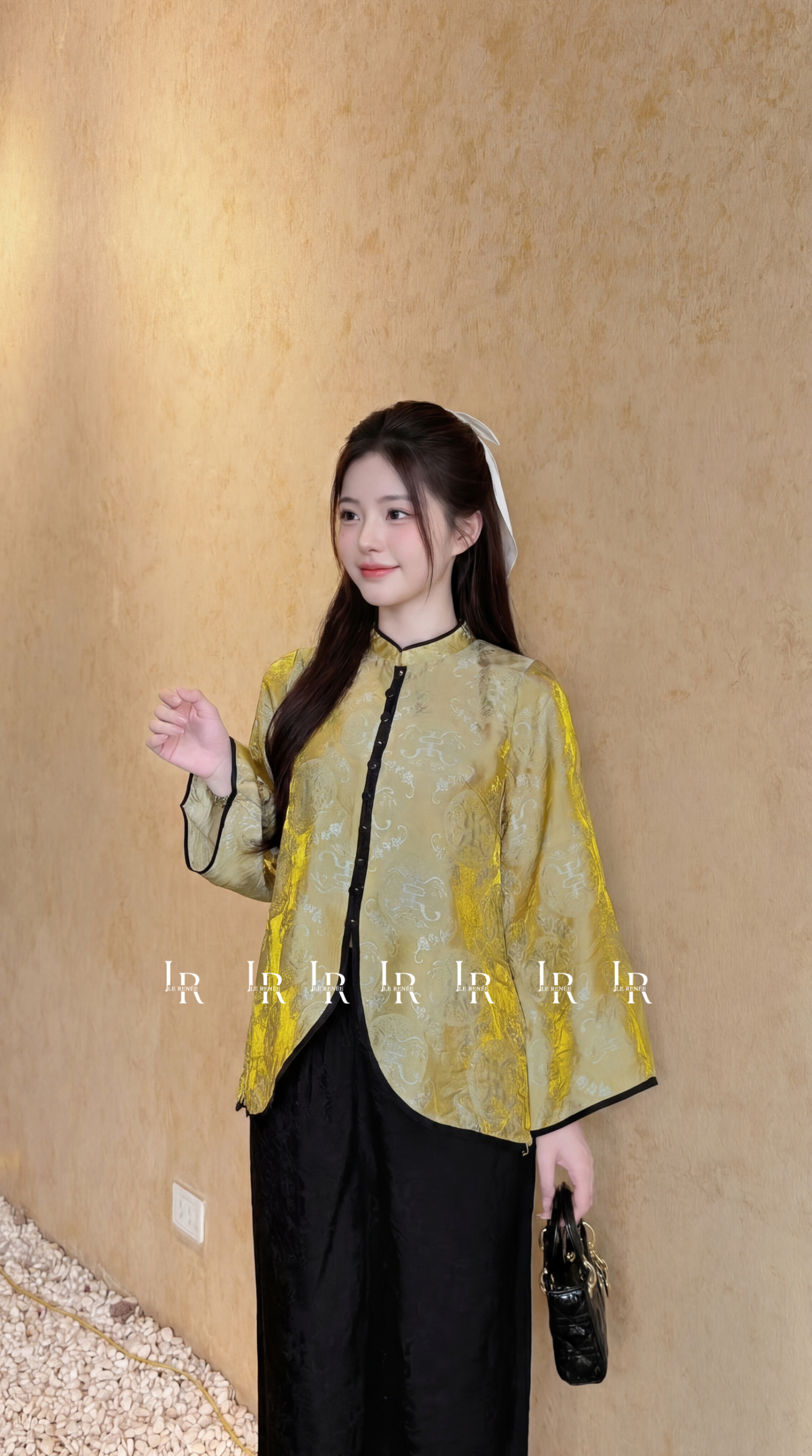 Pháp Phục Gấm Hoàng Kim Tĩnh Tâm