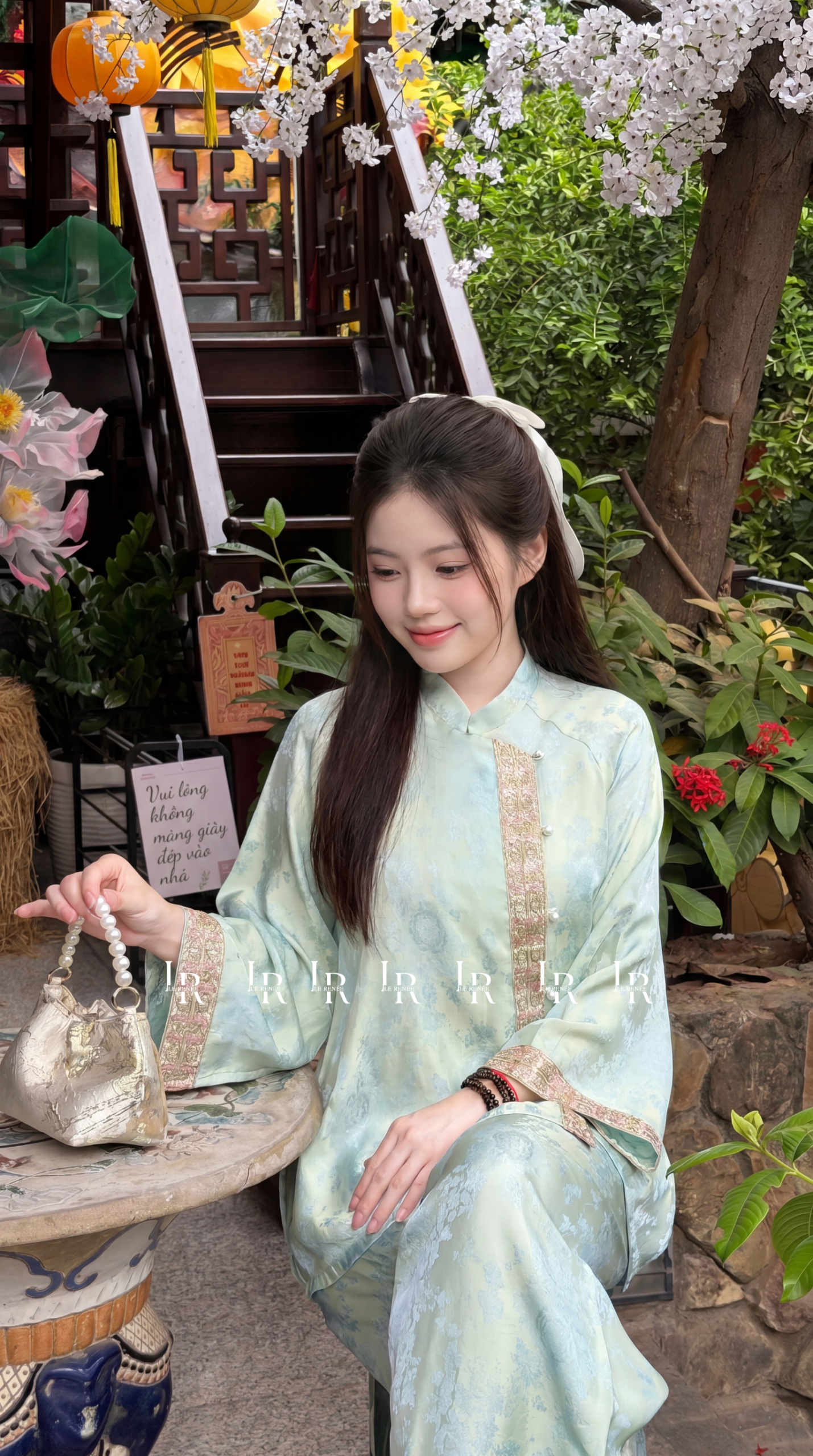 Pháp Phục Gấm Bích Ngọc Thanh Tịnh - Ảnh 3