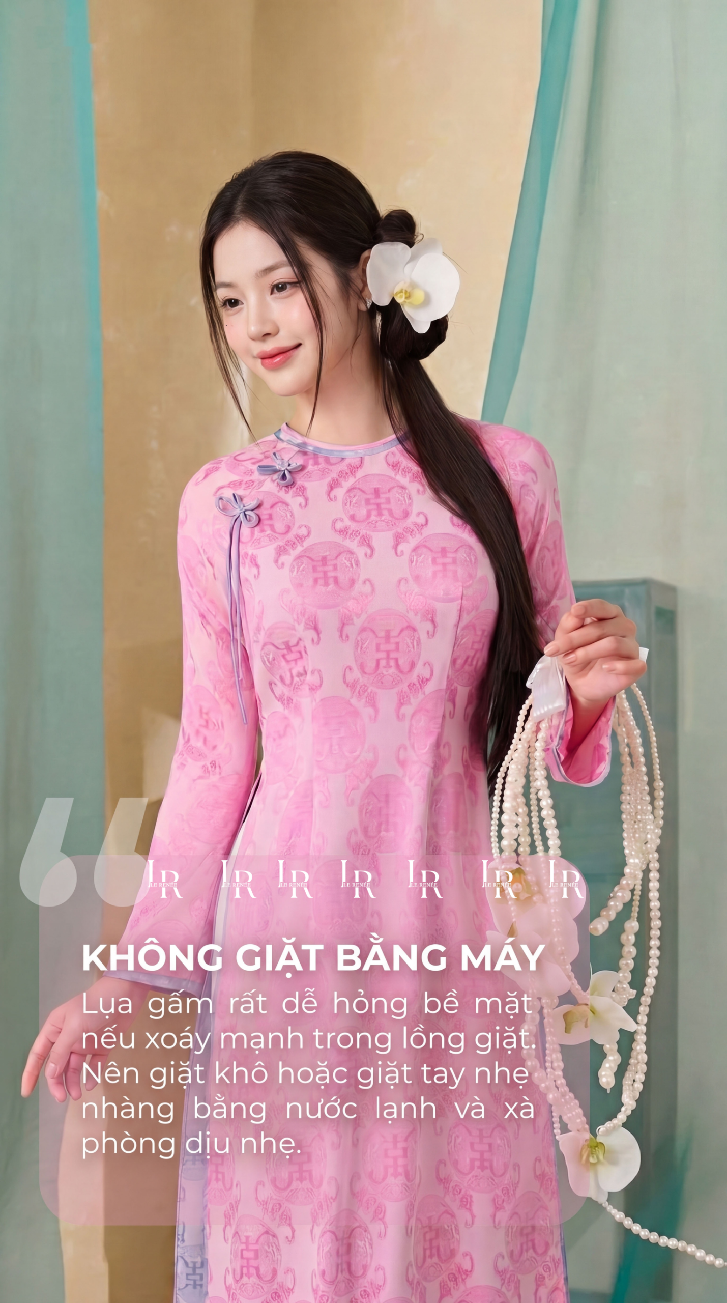 Áo dài Gấm thơ thọ - Ảnh 4
