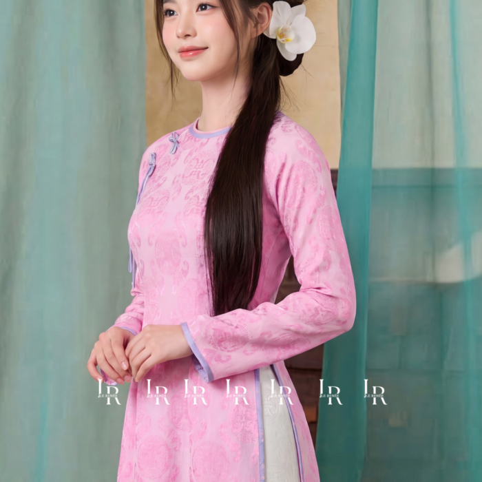 Áo dài Gấm thơ thọ